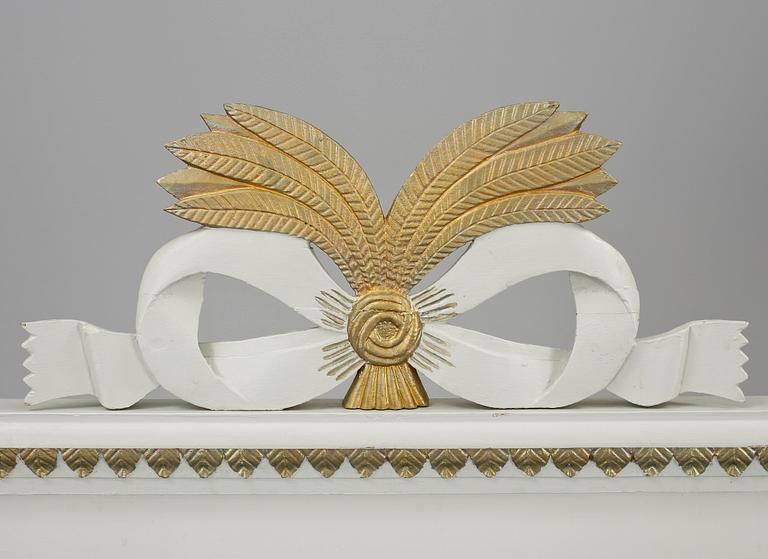 SOFFA, gustaviansk, omkring 1800.