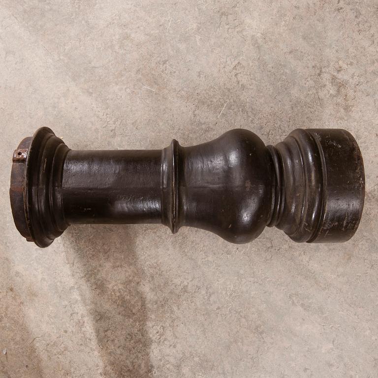 DEL AV PELARE, gjutjärn, 1800-tal.