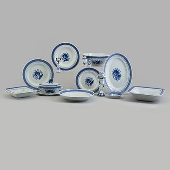 ROYAL COPENHAGEN, a 53-piece 'Tranquebar' creamware dinner service from Denmark.