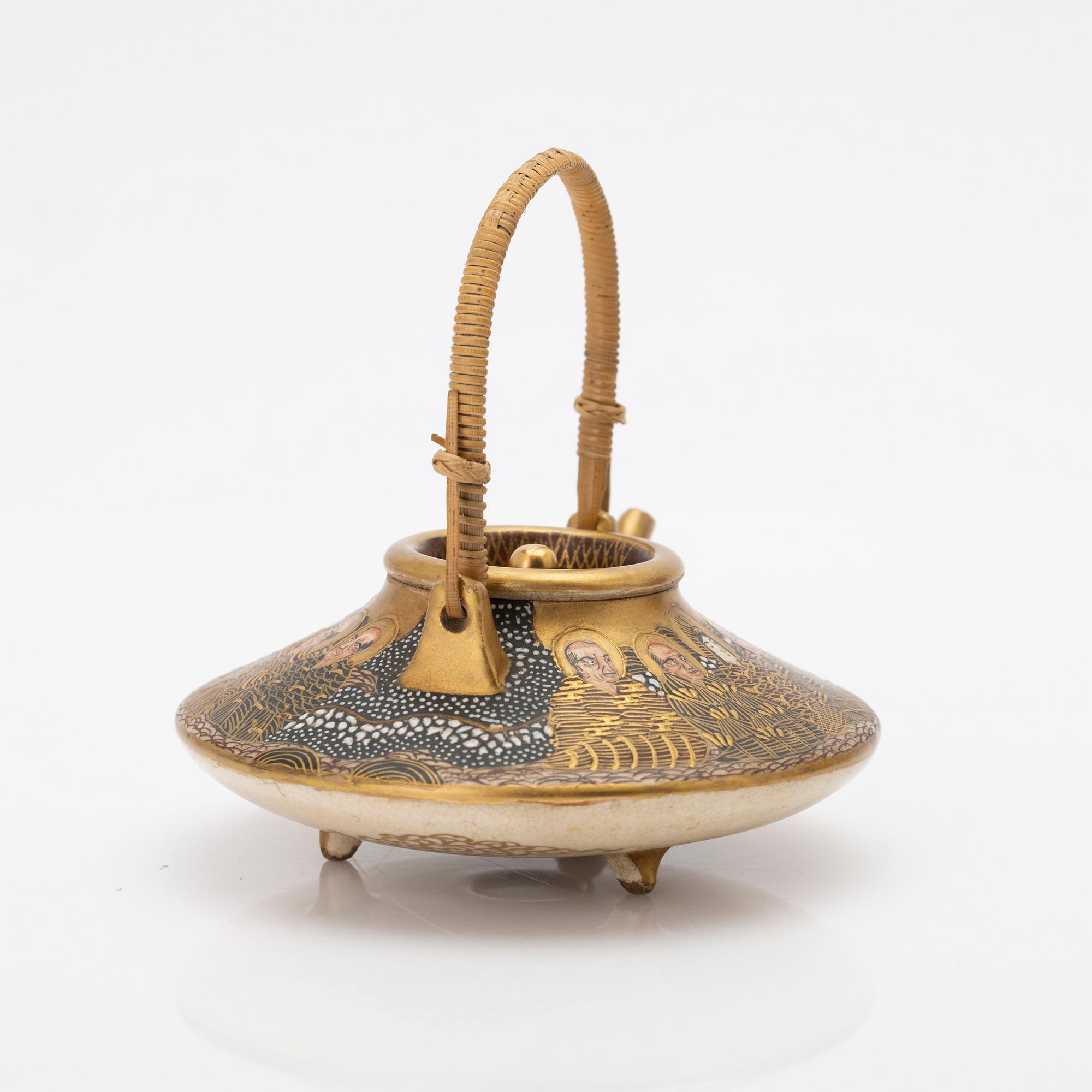 Tekanna, satsuma, Japan, Meiji (1868-1912).