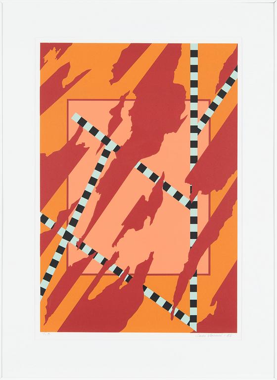 Sam Vanni, Composition in red.