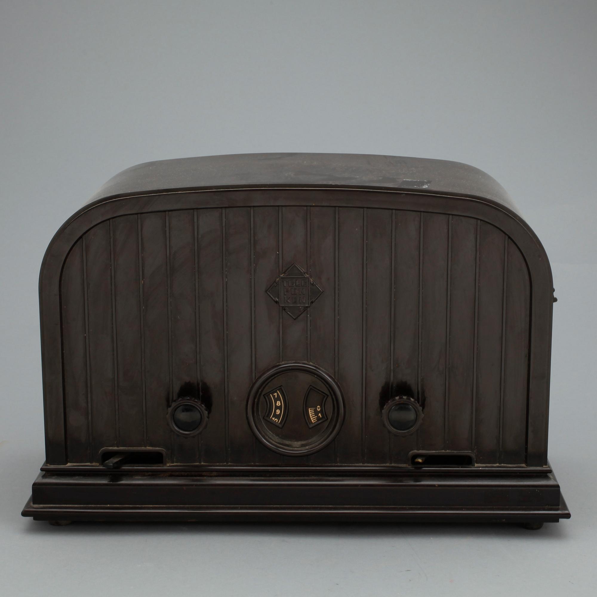 RADIO, bakelit, "Telefunken" 1928.