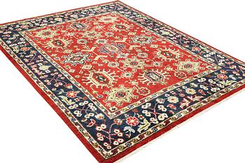 A carpet, Mamluk design, c. 308 x 242 cm.