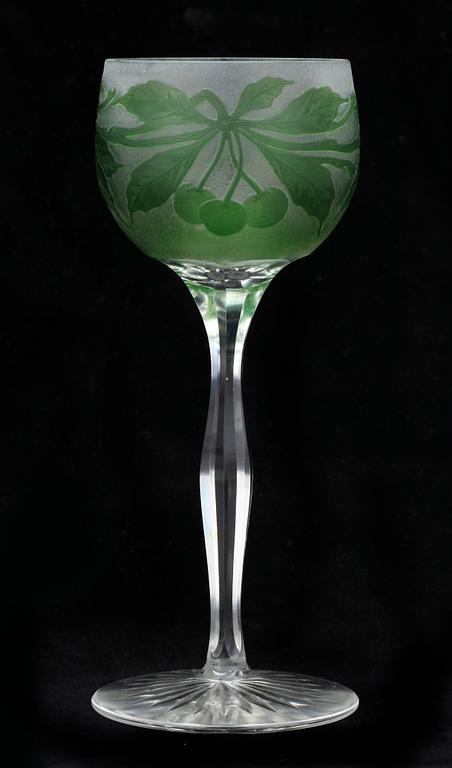 VINGLAS, 11 st. 1900-talets första hälft.