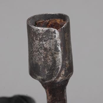 LJUSSTAKE, för två ljus, Sverige, 18/1900-tal.