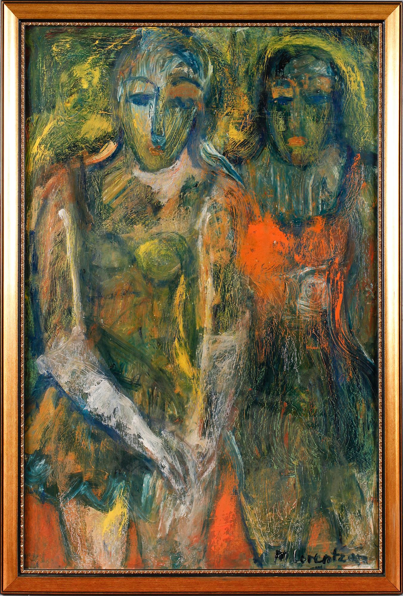 MONICA LORENTZON, olja på duk, signerad.