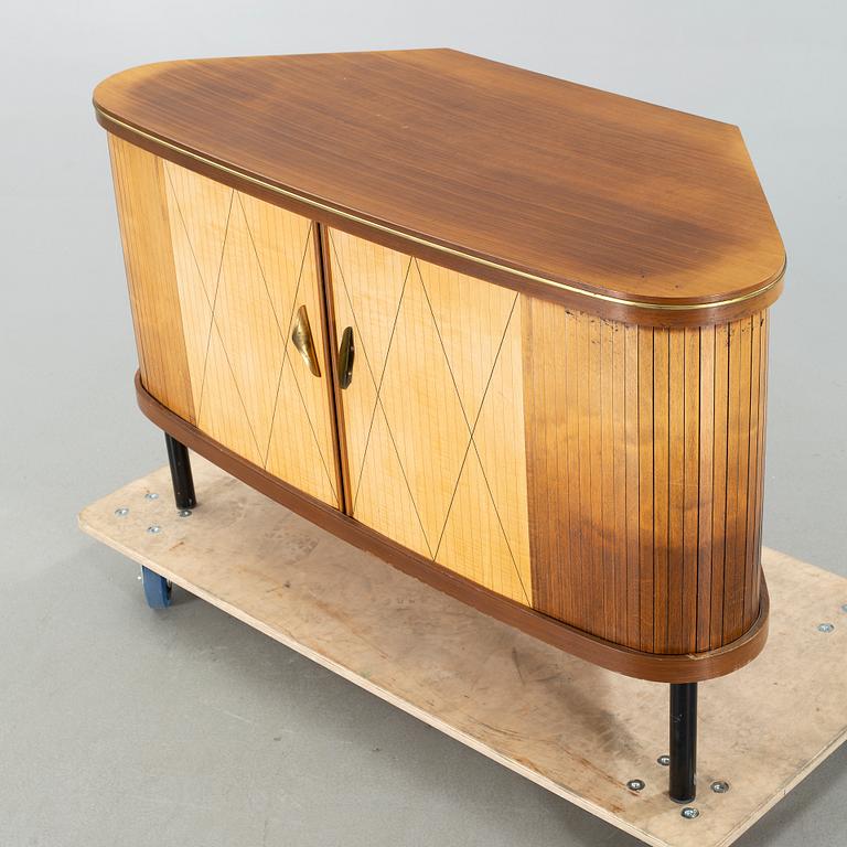 A mid 20th century bar cabinet.