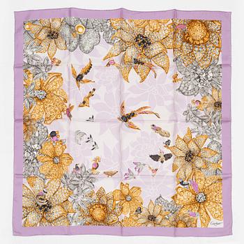 Cartier, a silk scarf.
