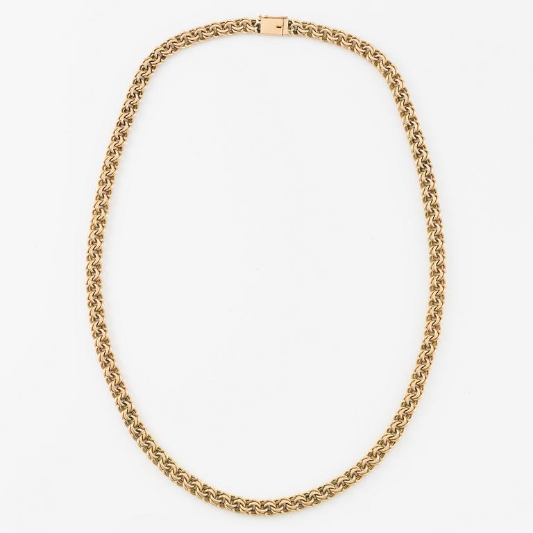 Collier 14K guld.