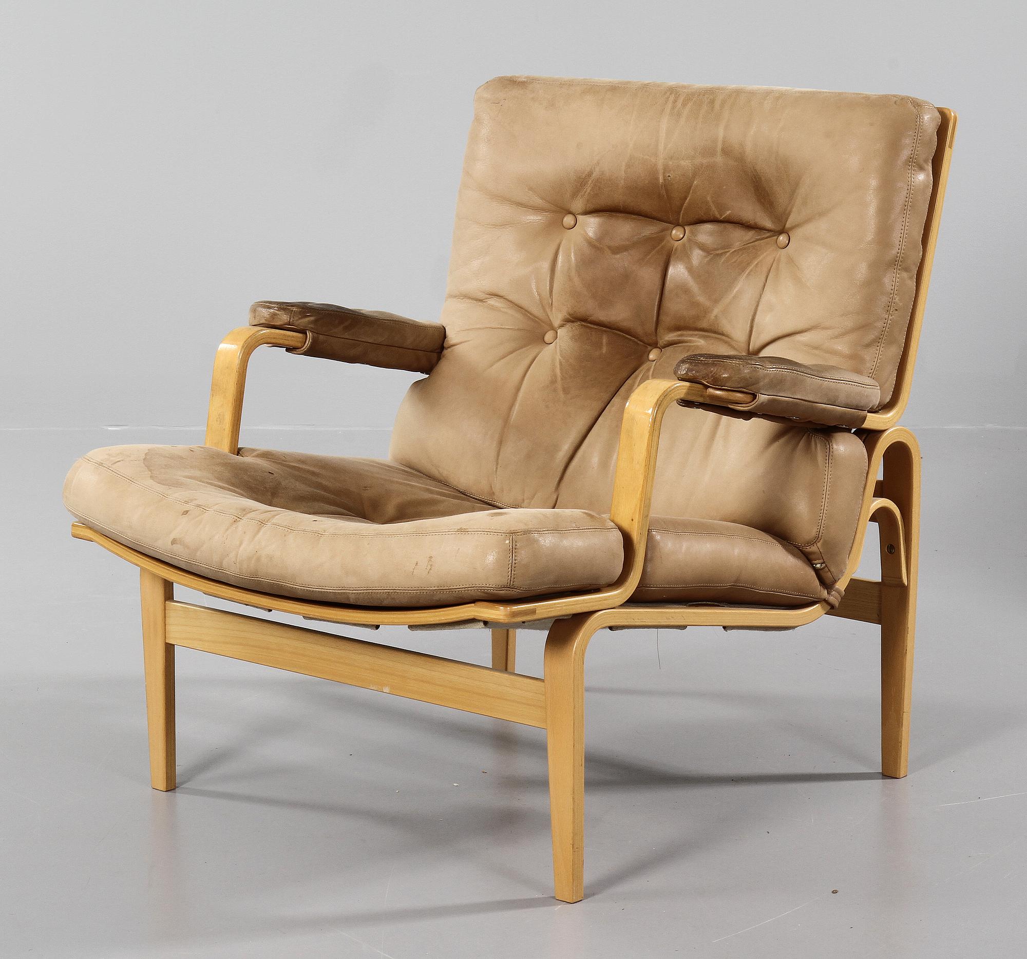FÅTÖLJ, "Ingrid", Bruno Mathsson, Dux.