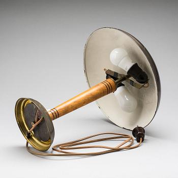 SKRIVBORDSLAMPA, 1940-tal.