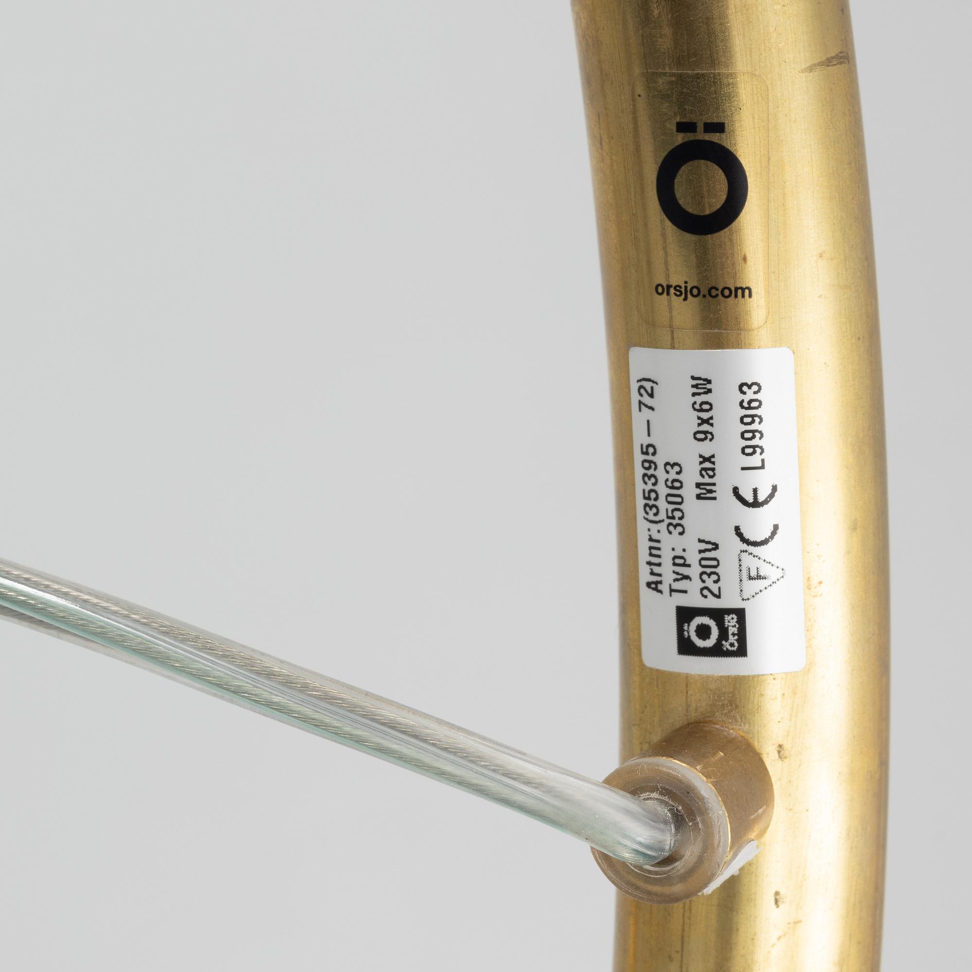 Jonas Bohlin, taklampa, "Star", Örsjö Belysning.