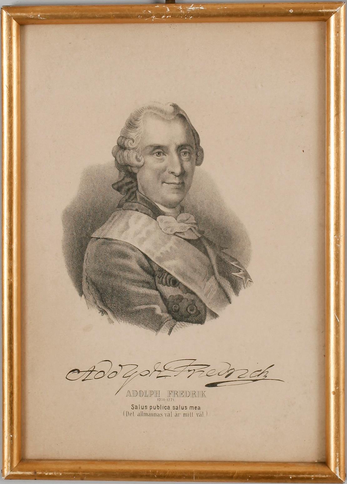 REGENTLÄNGD, 18 st, litografiska tryck, 1800-tal.