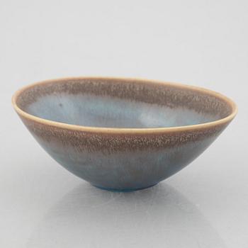 Stig Lindberg, a stoneware bowl, Gustavsbergs studio 1951.