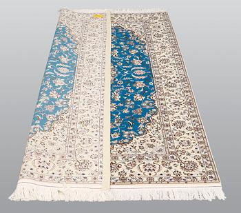 Matta, Nain part silk s.k 6LAA, ca 237 x 157 cm.