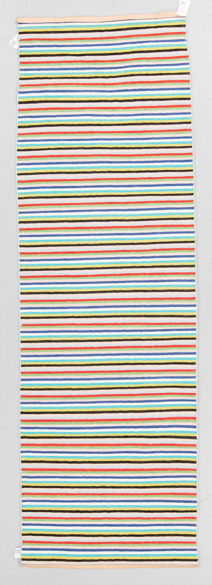 A RUNNER, ca 246,5 x 78 cm, signed Design House Stockholm Lena Bergström.
