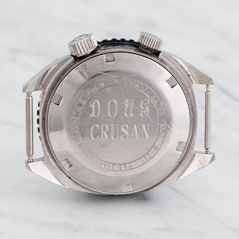 GRUEN, Precision, wristwatch, 41 mm.