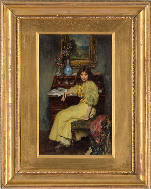 WILLIAM A BREAKSPEARE, pannå, signerad WA Breakspeare.