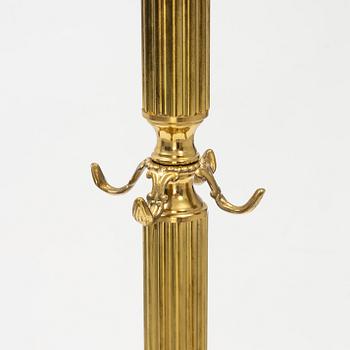 A brass coat hanger, second half of the 20th Century.