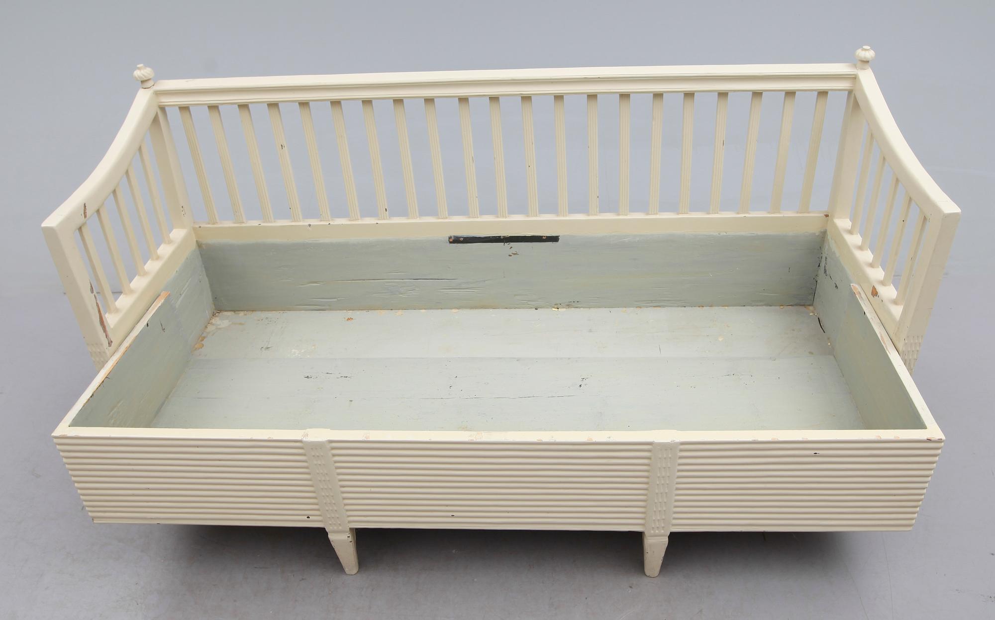 SOFFA, gustavianskt provinsarbete, 1800-talets början.