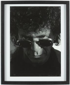 Peter Kjellerås, "Lou Reed, Stockholm", 1996.