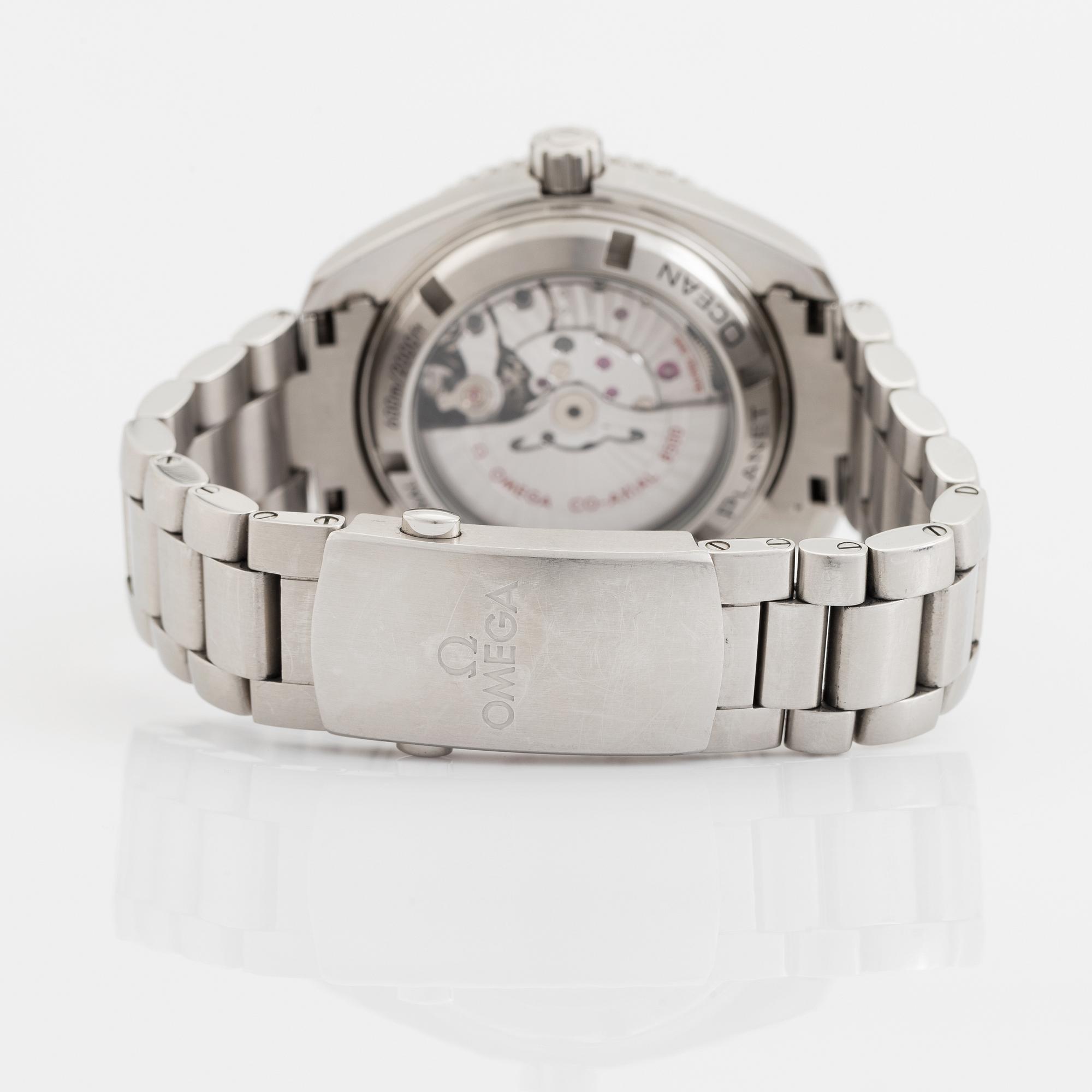 Omega, Seamaster, Planet Ocean 600M, Co-Axial, Chronometer, wristwatch, 42 mm.