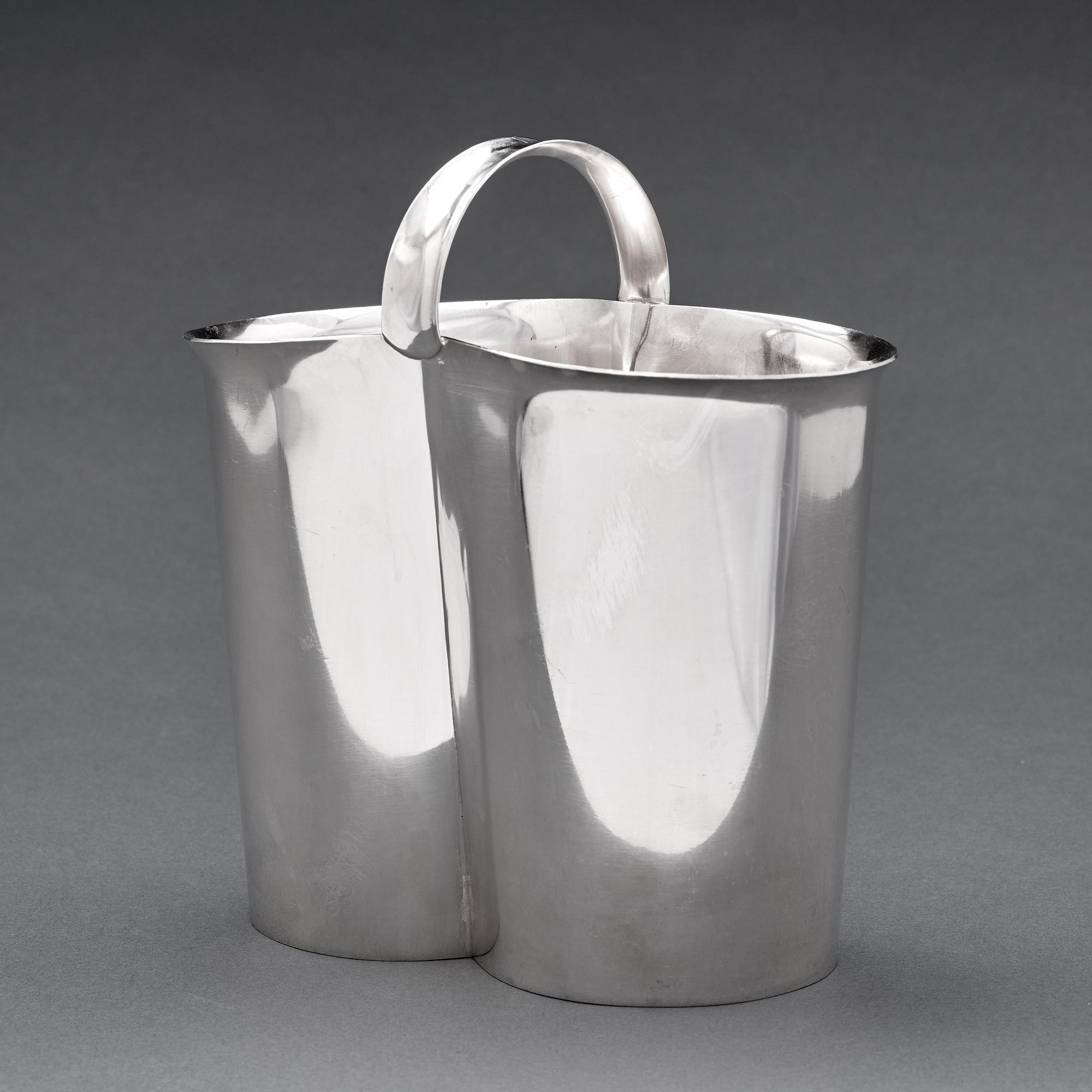 Elon Arenhill, a sterling champagne cooler, Elona, Malmö 1992.