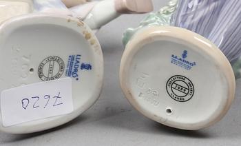 FIGURINER, 2 st, porslin, Lladro.