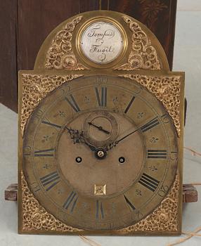 An English 18th century long-case clock by John Dewe London.