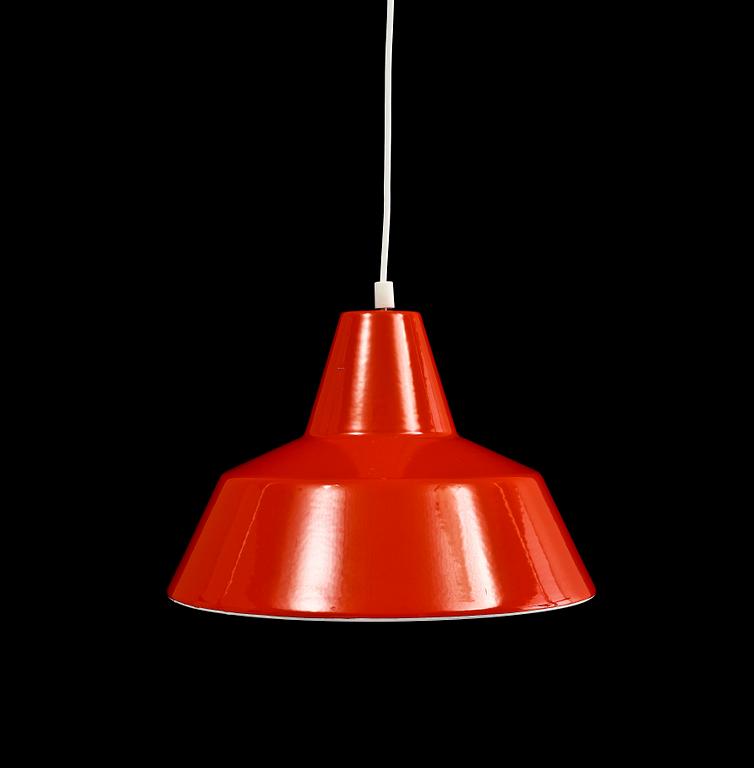 TAKLAMPA, Vaerkstedlampa, Arne Jacobsen, Louis Poulsen, 1900-talets andra hälft.