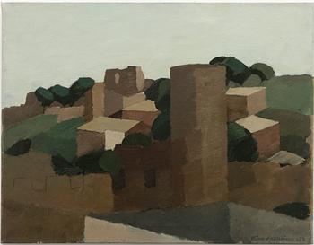 Björn Hallström, "Gamla staden Tossa de Mar".