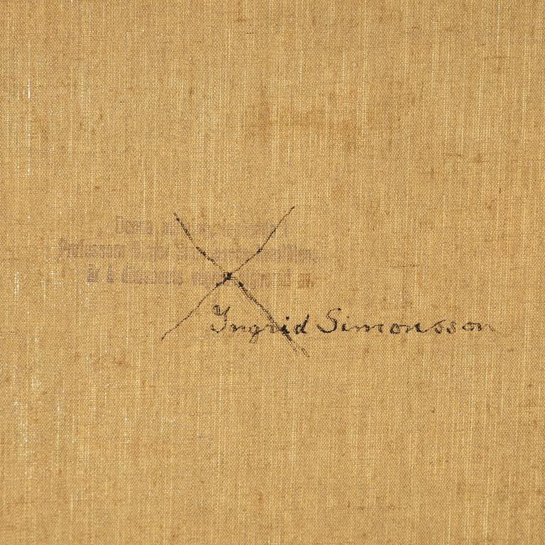 Birger Simonsson, oil on canvas, signed.