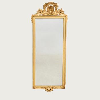 Mirror, Rococo style mid-20th century.