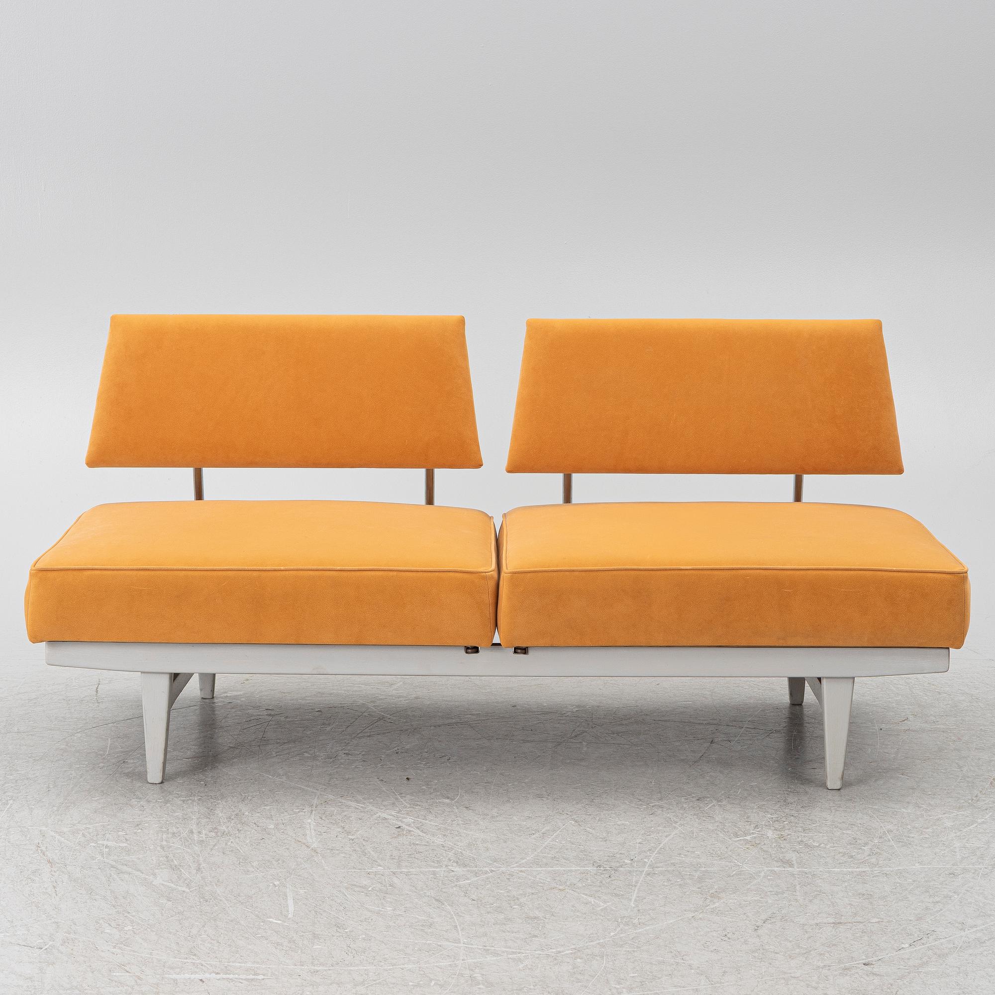 Wilhelm Knoll, a sofa/daybed, “'Stella', Knoll, Germany, 1960s.