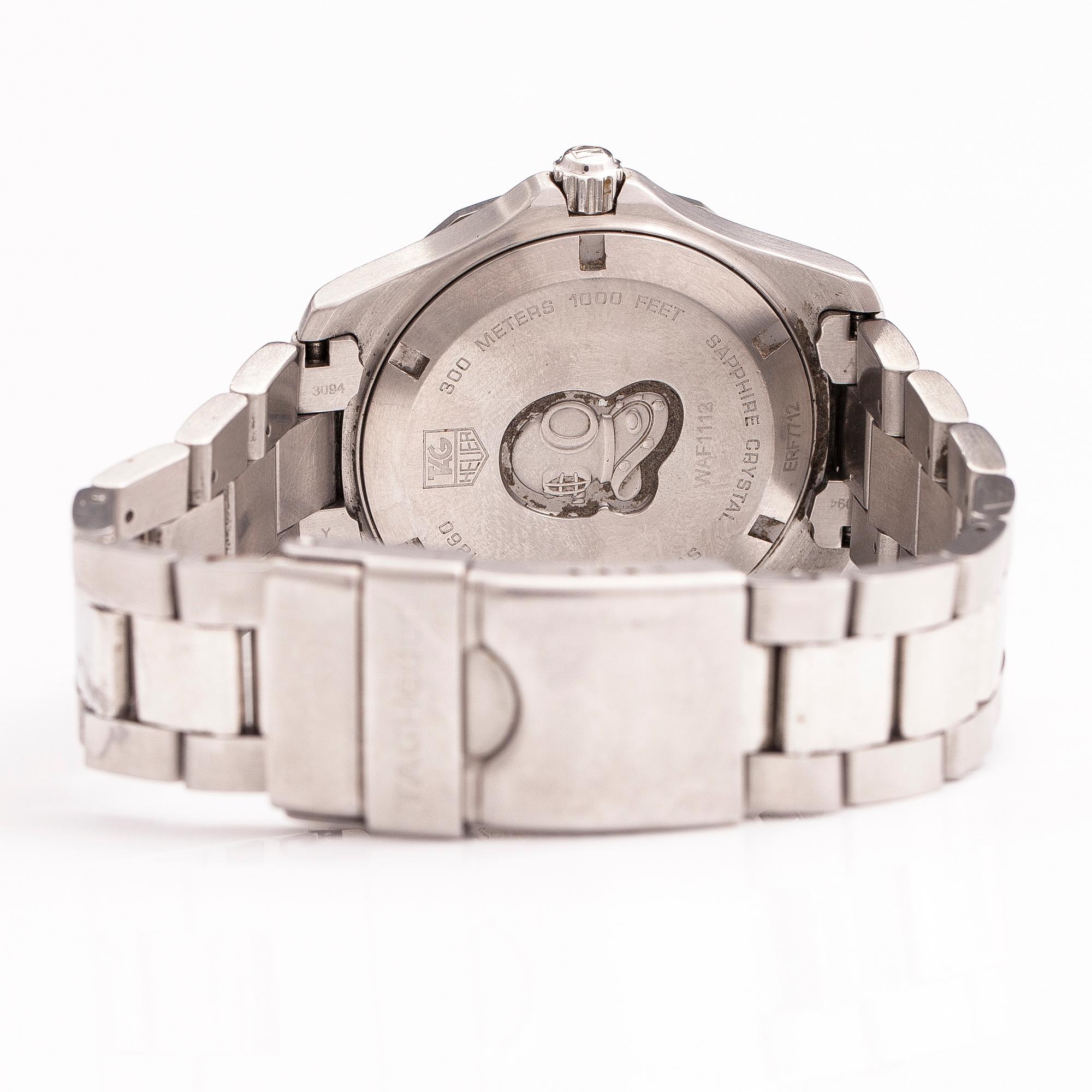 TAG HEUER, Aquarace, 300m, rannekello, 39 mm.