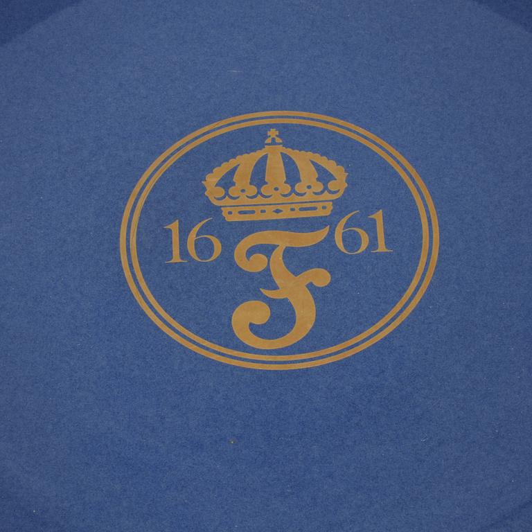 SKÅL, stengods, Rörstrand, daterad -96.