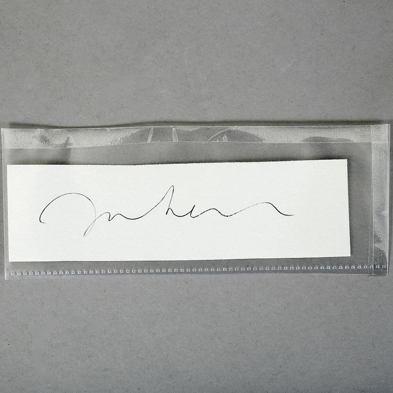 JOHN LENNON, THE BEATLES (1940-80), egenhändig autograf.