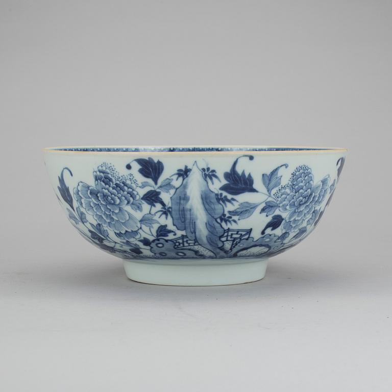 SKÅL, porslin, Kina, Qian Long 1736-1795.