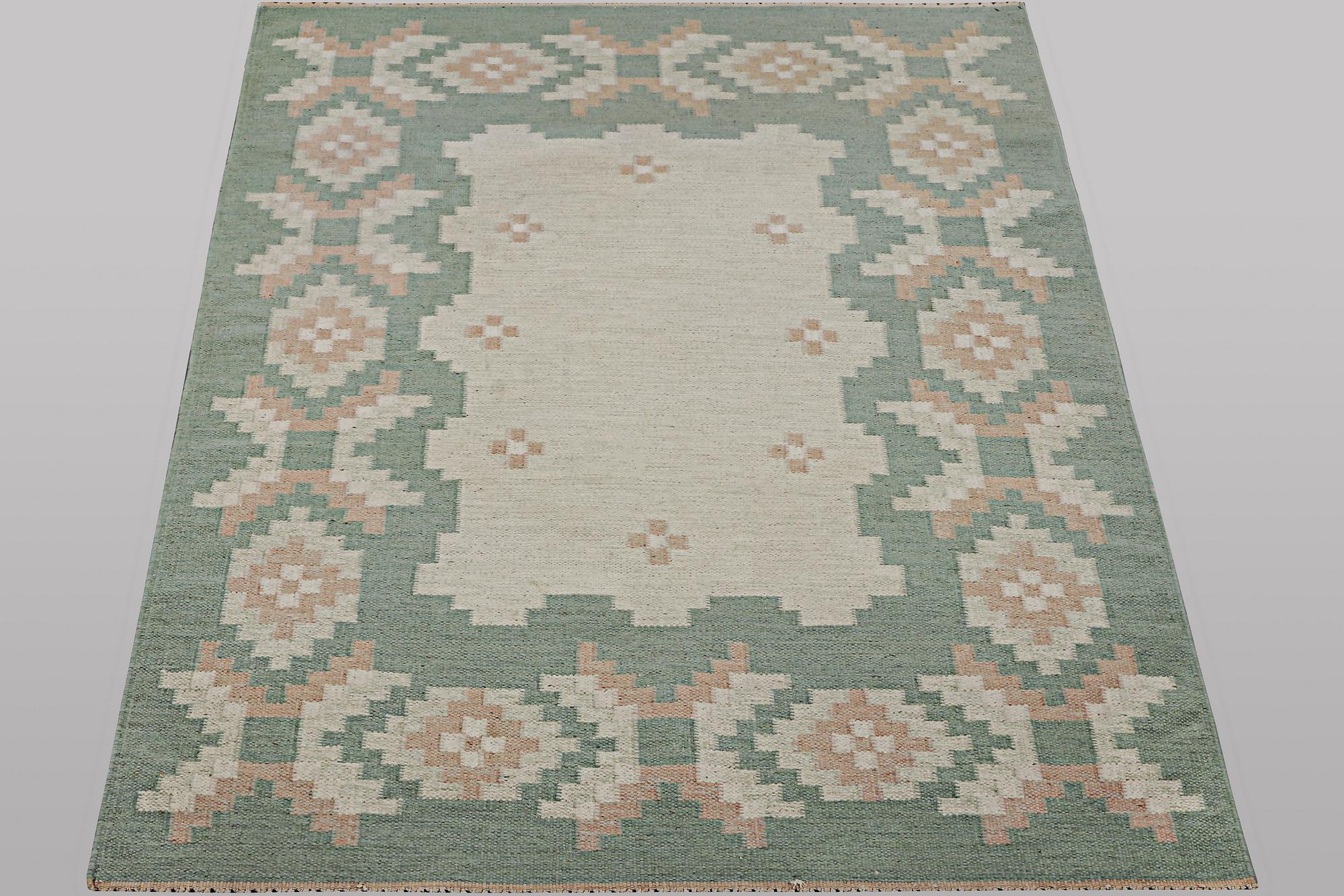 A flat weave carpet, Sweden, ca 195 x 140 cm.