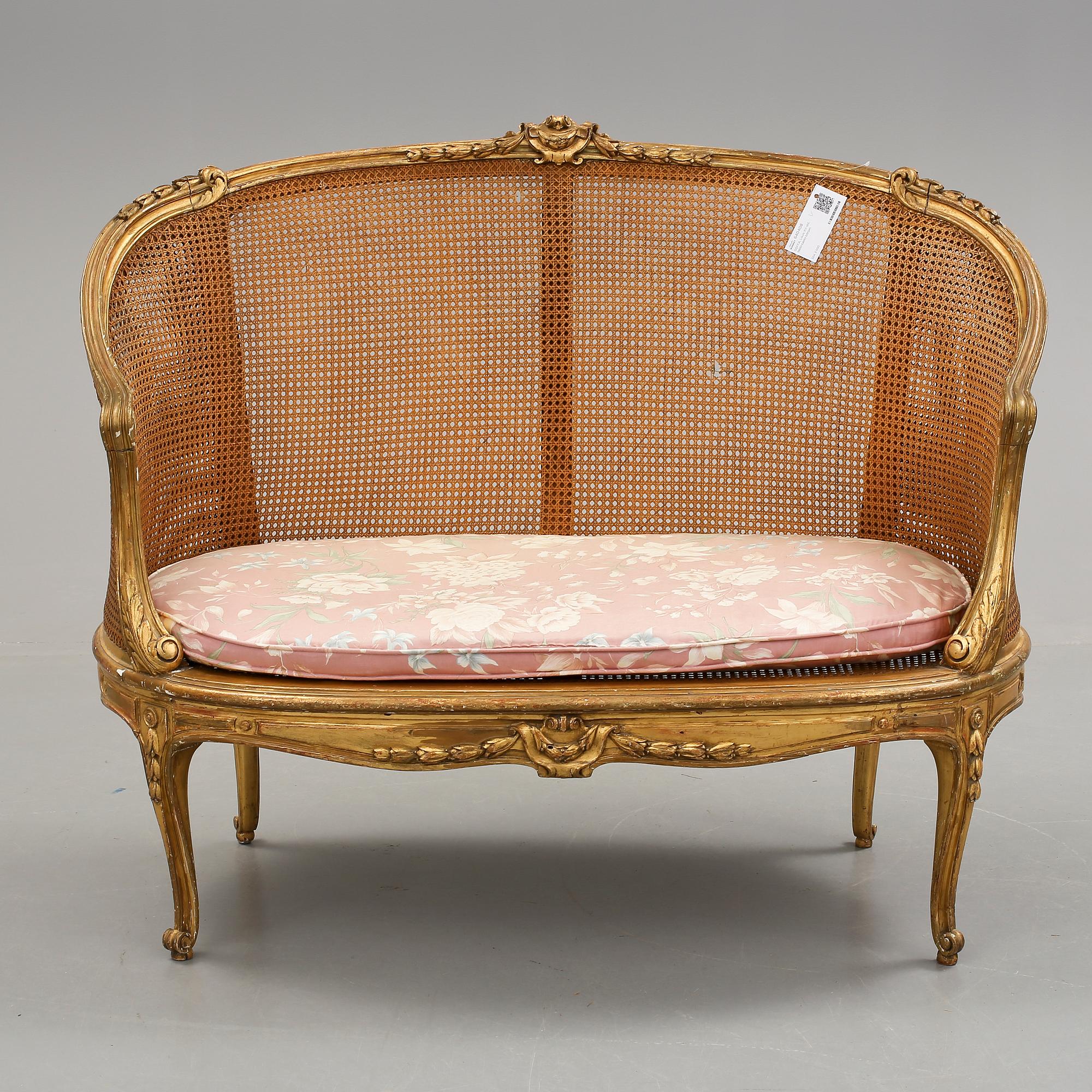 SOFFA, Louis XV-stil, 1900-talets början.