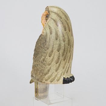 Paul Hoff, sculpture, "Strix Nebulosa No 103", Gustavsberg studio, Sweden, 1985.