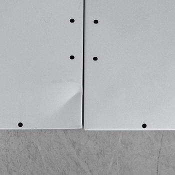 Olof Inger, spray on plate, 8 parts, 2012, signed verso.