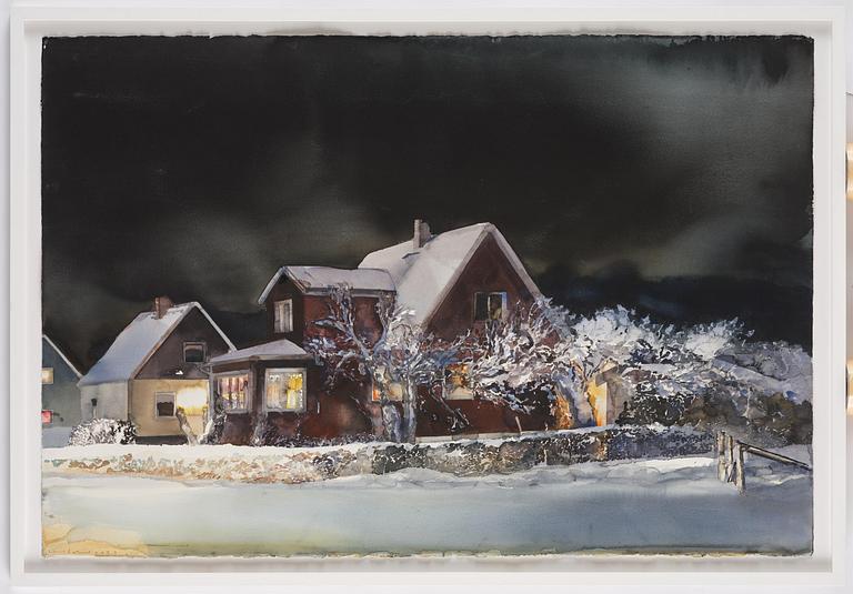 Lars Lerin, Untitled.