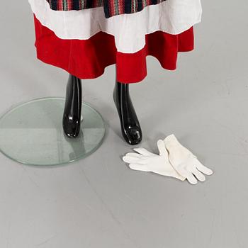 A COSTUME, probably Ingelstad, Scania, Sweden.