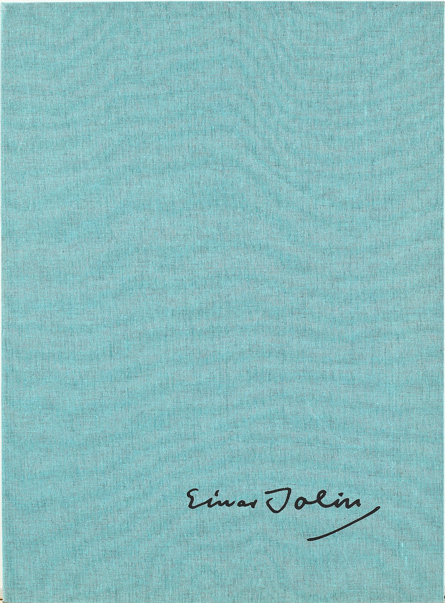 EINAR JOLIN, portfölj med 10 färglitografier, sign och numr 112/360.