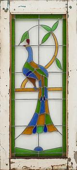 FÖNSTER, 4 st, Jugendstil.