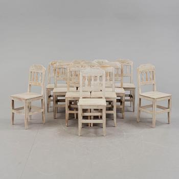 STOLAR, 12 st, allmoge, omkring 1900.