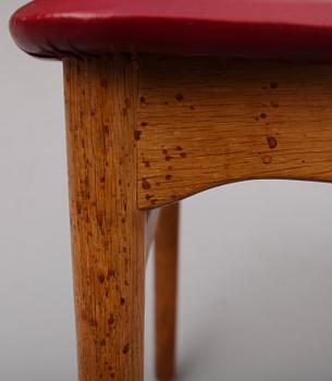STOLAR, 6 st. teak, 1900-talets mitt.