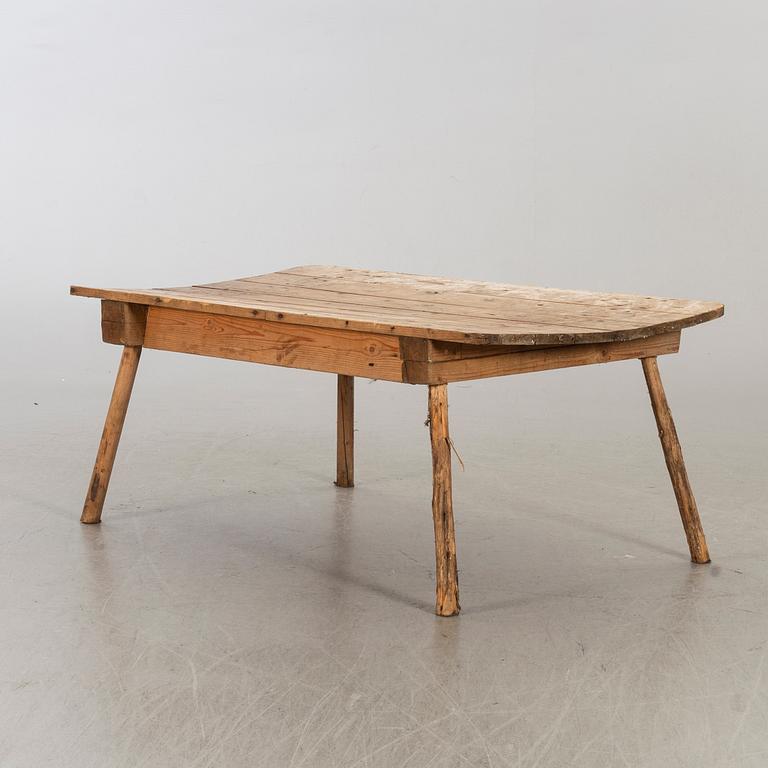 A 20th century slaughter table / garden table.