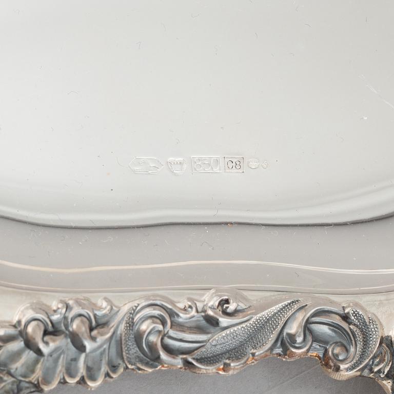 A silver tray, Kultakeskus, Hämeenlinna, Finland 1980.
